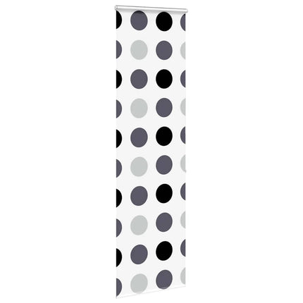 Bruserullegardin med kassette 60x240 cm Stofbredde 56 cm