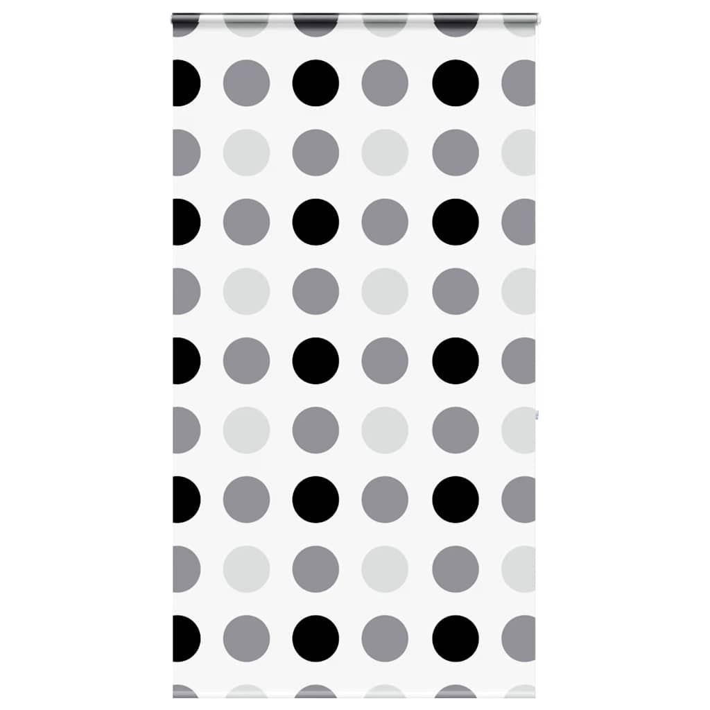 Bruserullegardin med kassette 120x240 cm Stofbredde 116 cm billede