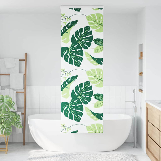 Bruserullegardin med kassette 60x240 cm Stofbredde 56 cm