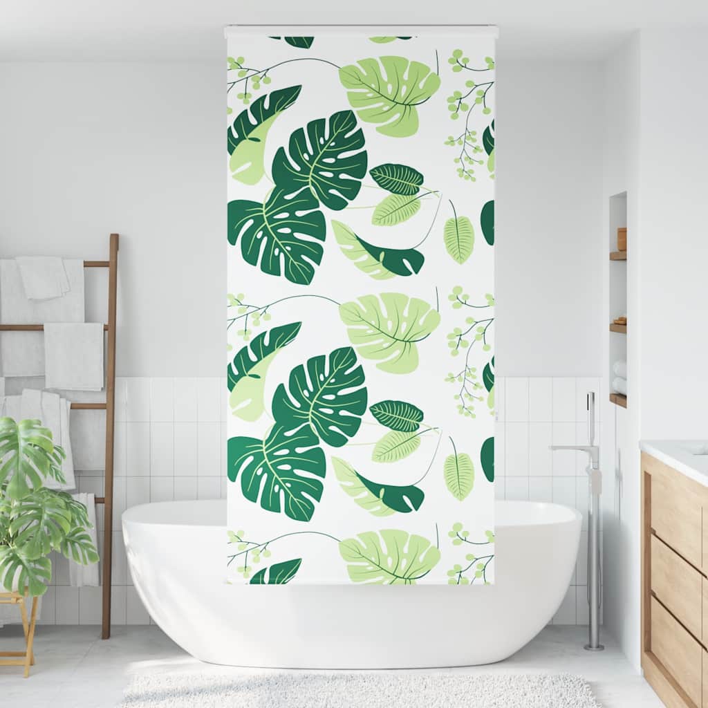 Bruserullegardin med kassette 110x240 cm Stofbredde 106 cm