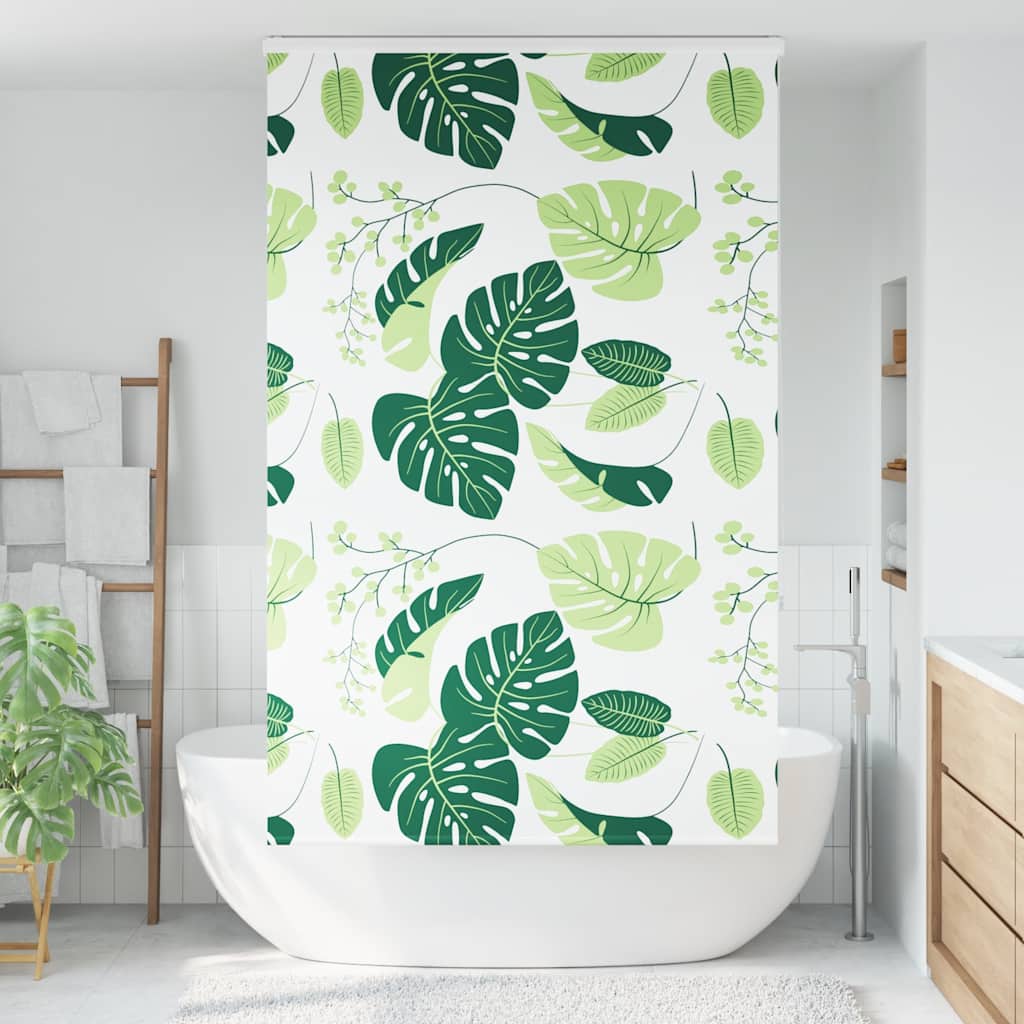 Bruserullegardin med kassette 130x240 cm Stofbredde 126 cm