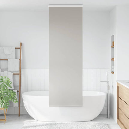 Bruserullegardin med kassette 60x240 cm Stofbredde 56 cm