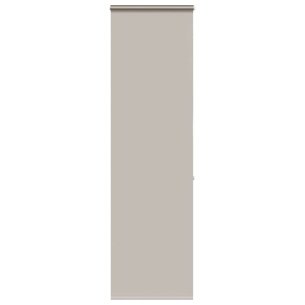 Bruserullegardin med kassette 70×240 cm - stofbredde 66 cm, lysegrå