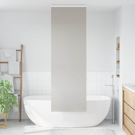 Bruserullegardin med kassette 70x240 cm Stofbredde 66 cm
