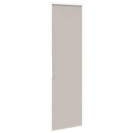 Bruserullegardin med kassette 70x240 cm Stofbredde 66 cm