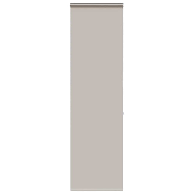 Bruserullegardin med kassette 80x240 cm Stofbredde 76 cm