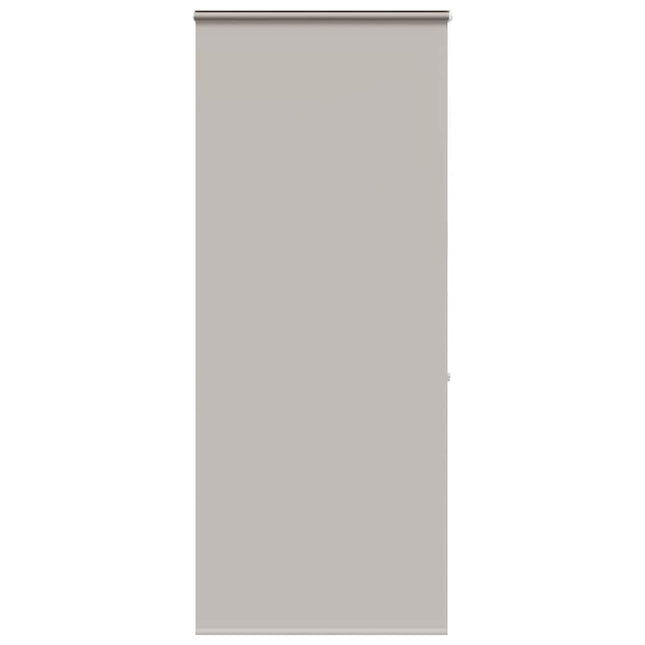Bruserullegardin med kassette 90x240 cm Stofbredde 86 cm