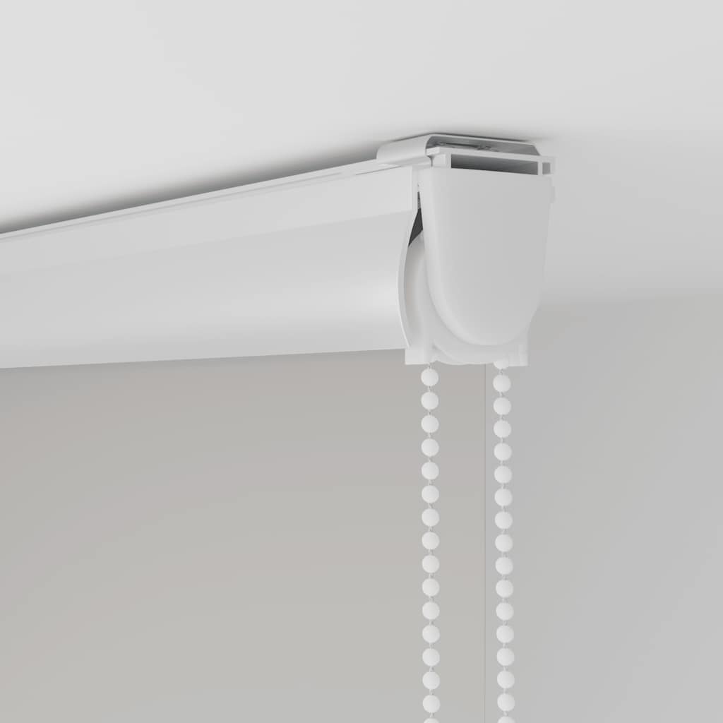 Bruserullegardin med kassette 110x240 cm Stofbredde 106 cm