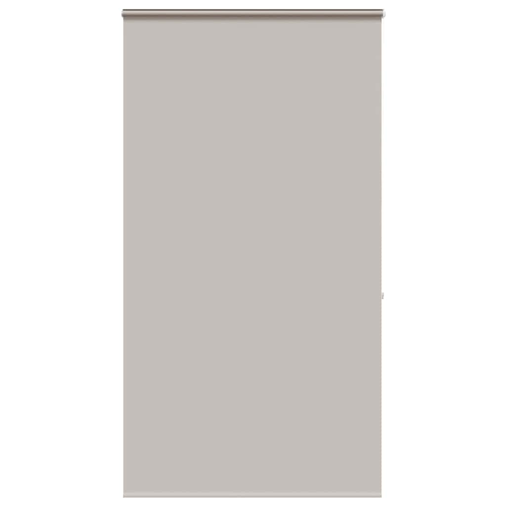 Bruserullegardin Stofbredde 56 Cm Lysegrå - med kassette / 130 x 240 cm