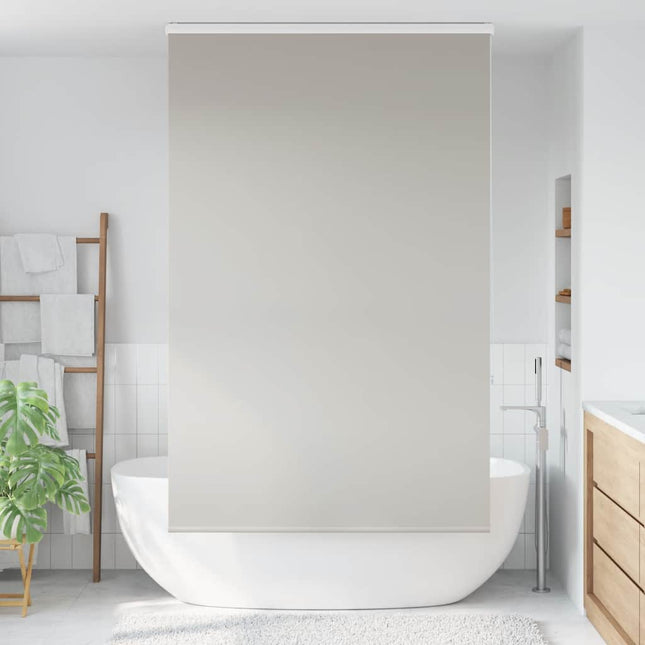Bruserullegardin med kassette 130x240 cm Stofbredde 126 cm