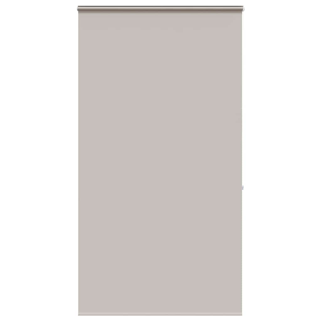 Bruserullegardin med kassette 140×240 cm - lysegrå, stofbredde 136 cm