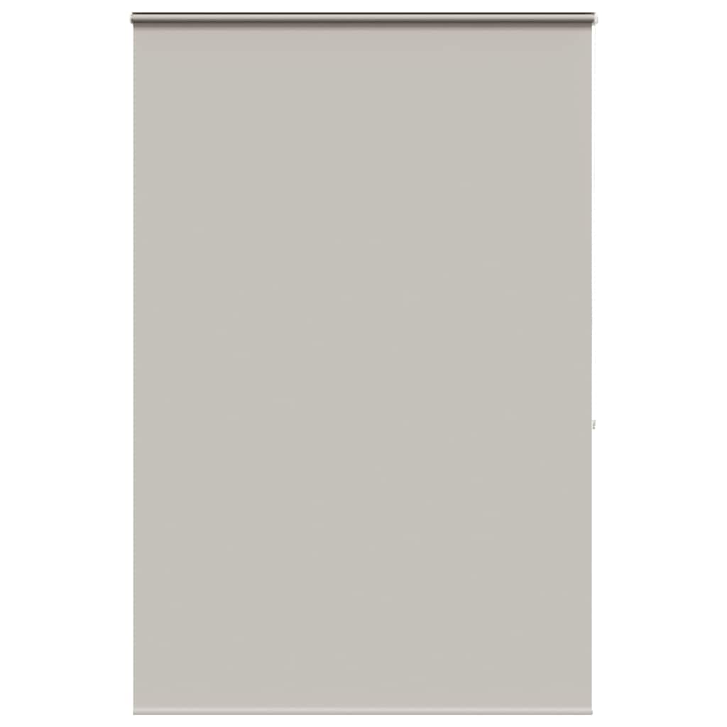 Bruserullegardin med kassette 150×240 cm - lysegrå, stofbredde 146 cm