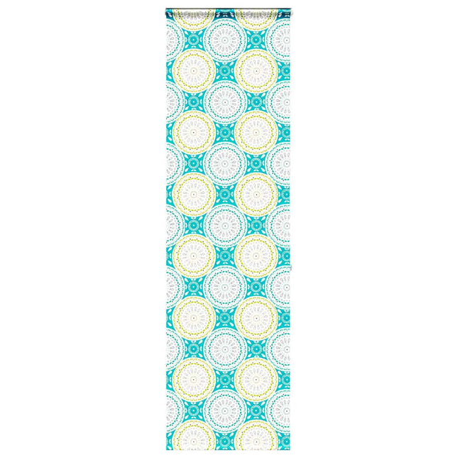 Bruserullegardin med kassette 60x240 cm Stofbredde 56 cm