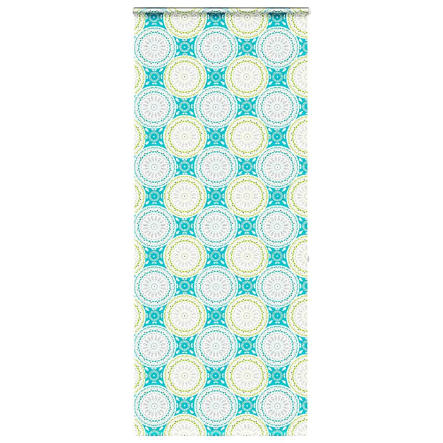 Bruserullegardin med kassette 110x240 cm Stofbredde 106 cm