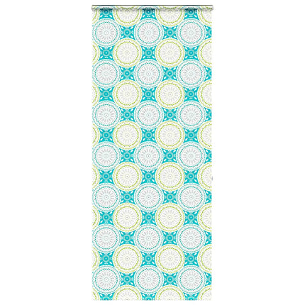 Bruserullegardin med kassette 110x240 cm Stofbredde 106 cm