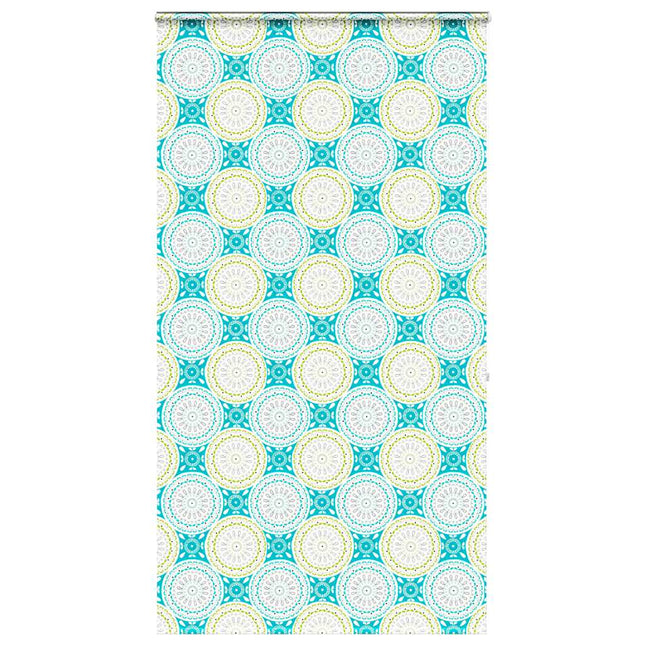 Bruserullegardin med kassette 130x240 cm Stofbredde 126 cm