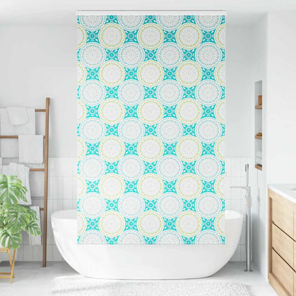 Bruserullegardin med kassette 130x240 cm Stofbredde 126 cm