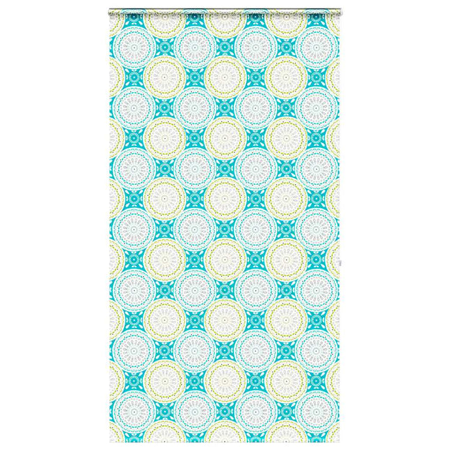 Bruserullegardin med kassette 140x240 cm Stofbredde 136 cm