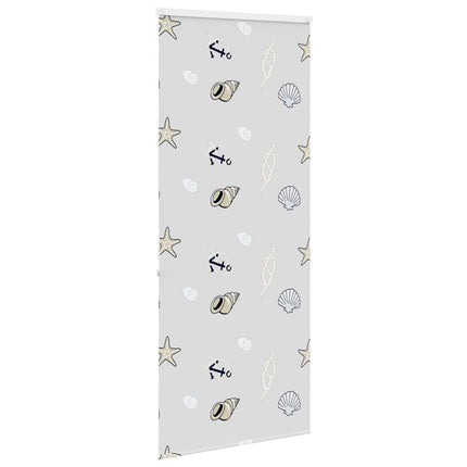 Bruserullegardin med kassette 110x240 cm Stofbredde 106 cm