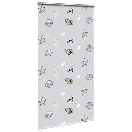 Bruserullegardin med kassette 120x240 cm Stofbredde 116 cm