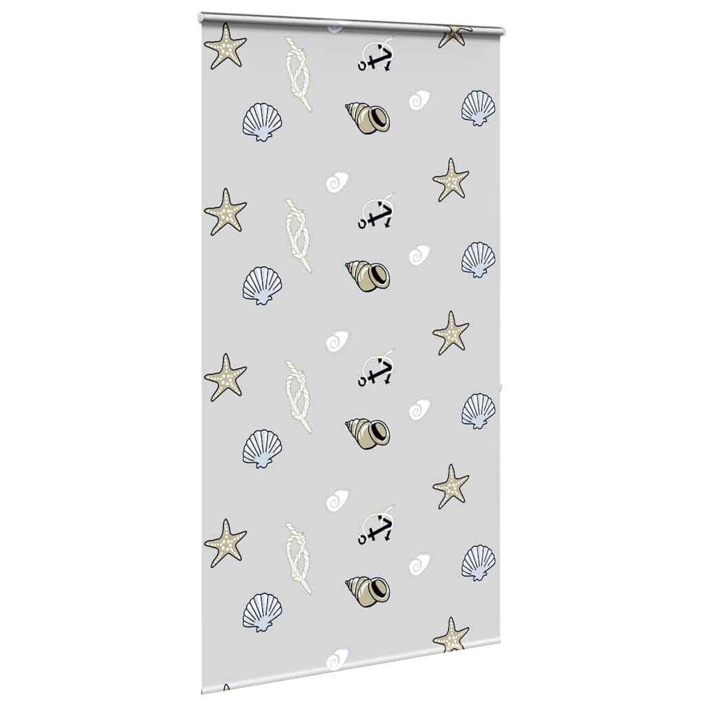 Bruserullegardin med kassette 140x240 cm Stofbredde 136 cm