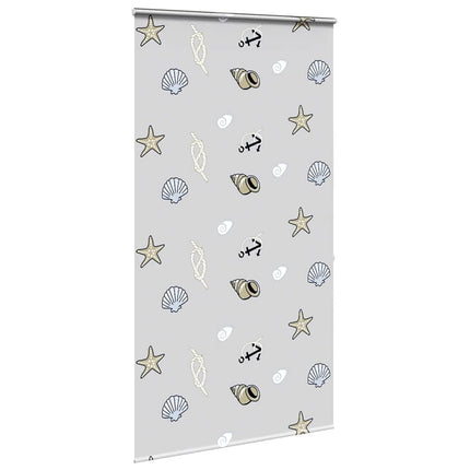 Bruserullegardin med kassette 140x240 cm Stofbredde 136 cm