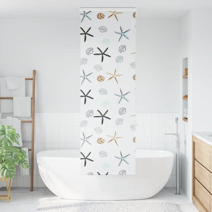 Bruserullegardin med kassette 60x240 cm Stofbredde 56 cm