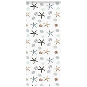 Bruserullegardin med kassette 100x240 cm Stofbredde 96 cm