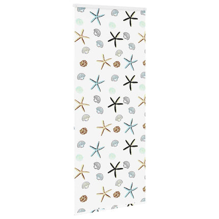 Bruserullegardin med kassette 110x240 cm Stofbredde 106 cm