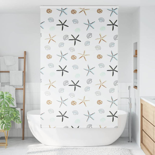 Bruserullegardin med kassette 120x240 cm Stofbredde 116 cm