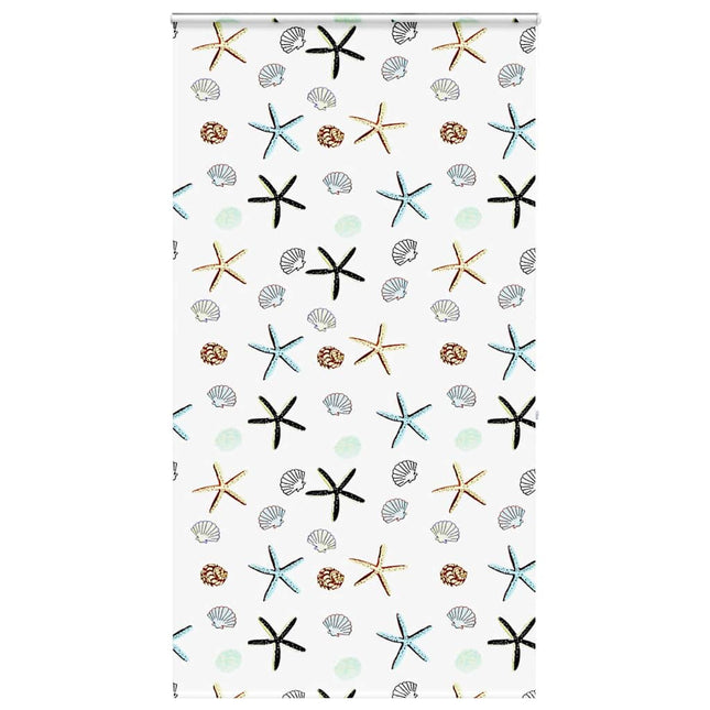 Bruserullegardin med kassette 130x240 cm Stofbredde 126 cm