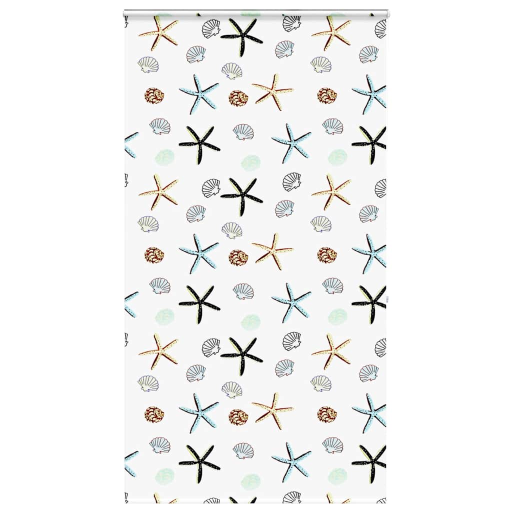 Bruserullegardin med kassette 130×240 cm - stofbredde 126 cm