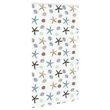 Bruserullegardin med kassette 130x240 cm Stofbredde 126 cm