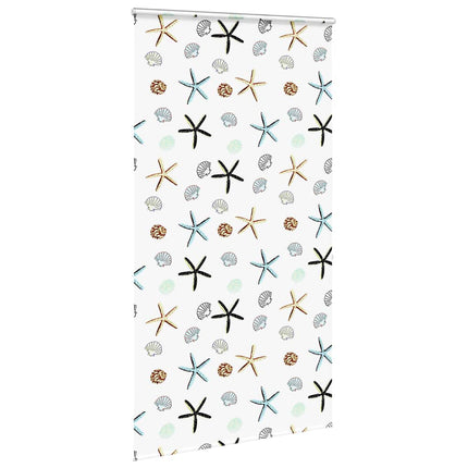Bruserullegardin med kassette 140x240 cm Stofbredde 136 cm