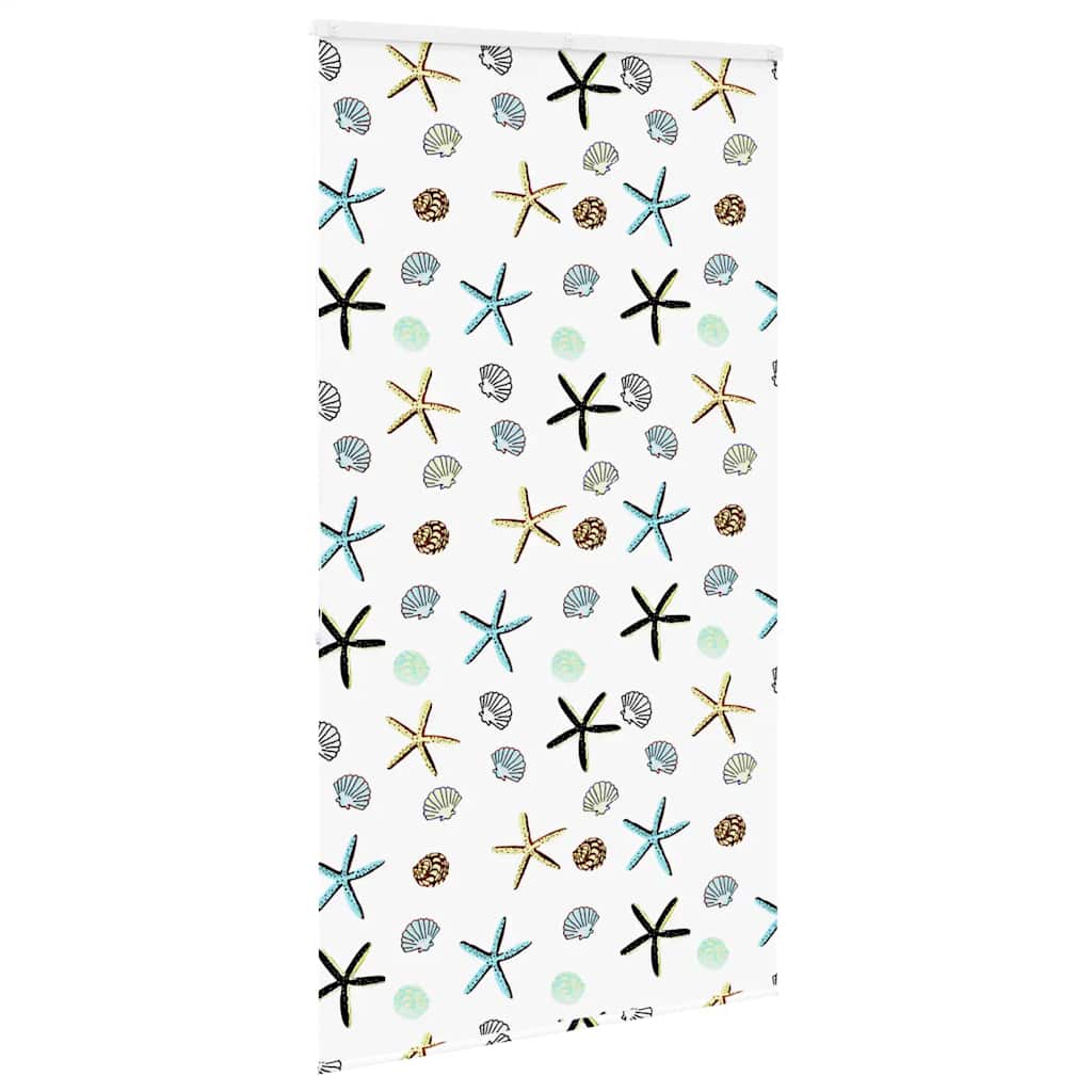 Bruserullegardin med kassette 140x240 cm Stofbredde 136 cm