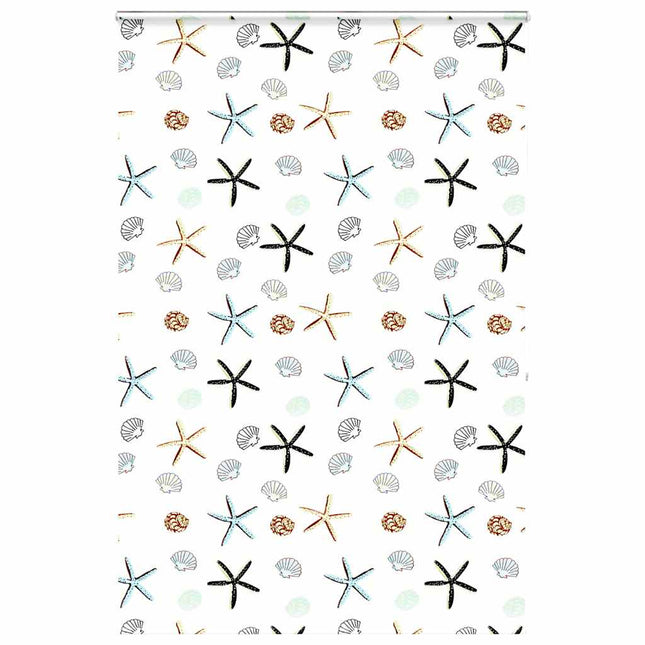 Bruserullegardin med kassette 150x240 cm Stofbredde 146 cm