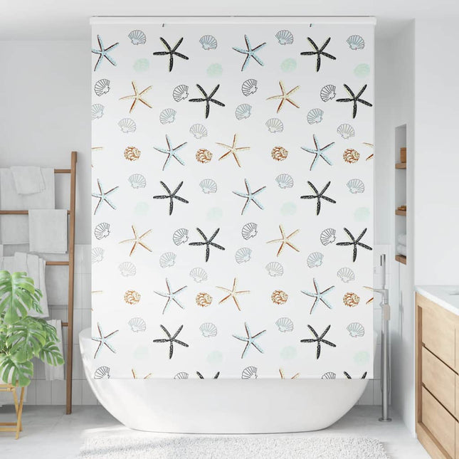 Bruserullegardin med kassette 150x240 cm Stofbredde 146 cm