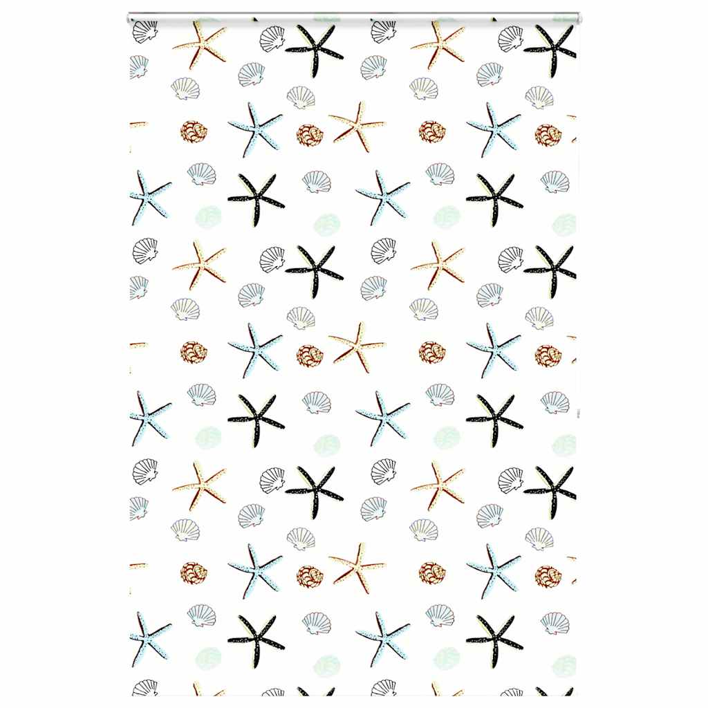 Bruserullegardin med kassette 160x240 cm Stofbredde 156 cm billede