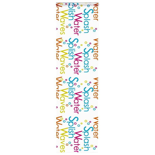 Bruserullegardin med kassette 60x240 cm Stofbredde 56 cm