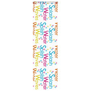 Bruserullegardin med kassette 70x240 cm Stofbredde 66 cm