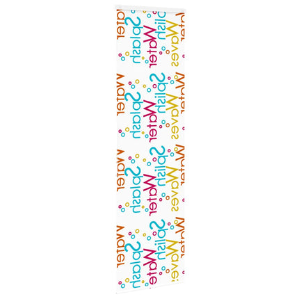 Bruserullegardin med kassette 70x240 cm Stofbredde 66 cm