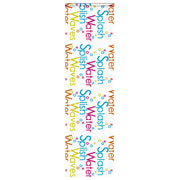 Bruserullegardin med kassette 80x240 cm Stofbredde 76 cm