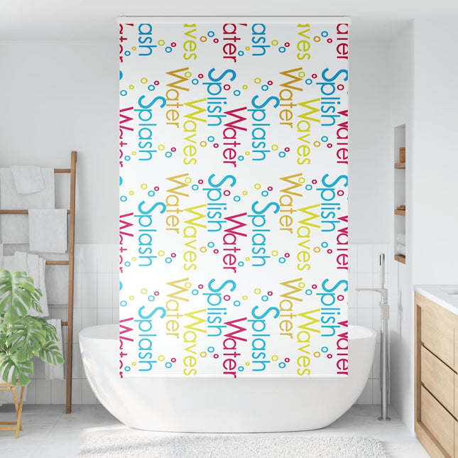 Bruserullegardin med kassette 120x240 cm Stofbredde 116 cm