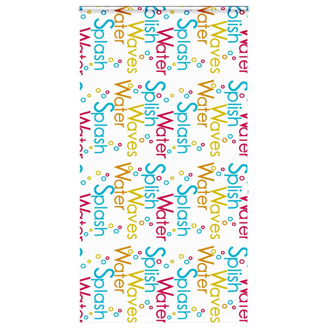 Bruserullegardin med kassette 130x240 cm Stofbredde 126 cm