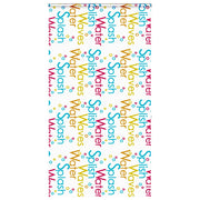 Bruserullegardin med kassette 140x240 cm Stofbredde 136 cm