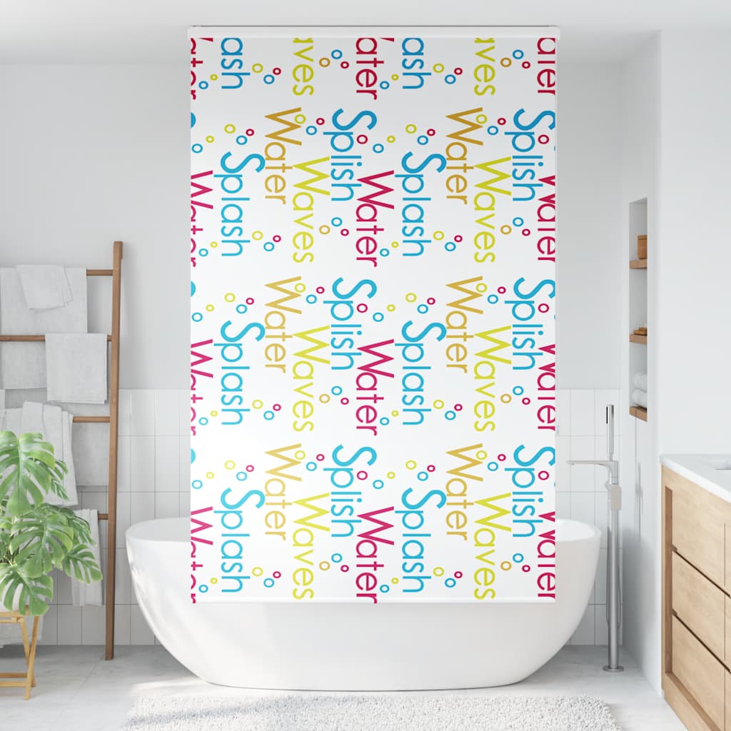 Bruserullegardin med kassette 140x240 cm Stofbredde 136 cm