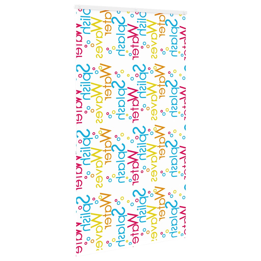 Bruserullegardin med kassette 140x240 cm Stofbredde 136 cm