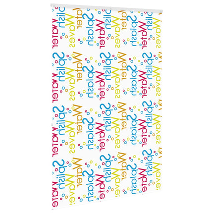 Bruserullegardin med kassette 150x240 cm Stofbredde 146 cm