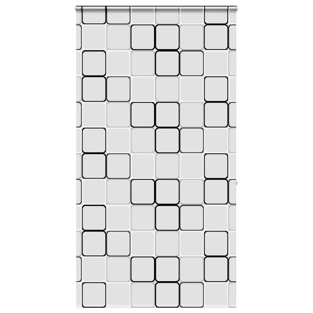 Bruserullegardin med kassette 120x240 cm Stofbredde 116 cm billede