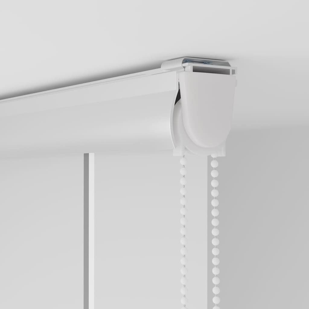 Bruserullegardin med kassette 150x240 cm Stofbredde 146 cm